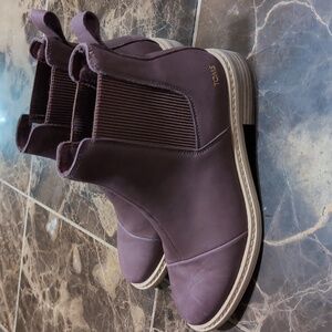 Toms  Ankle Booties with Slip-On Design